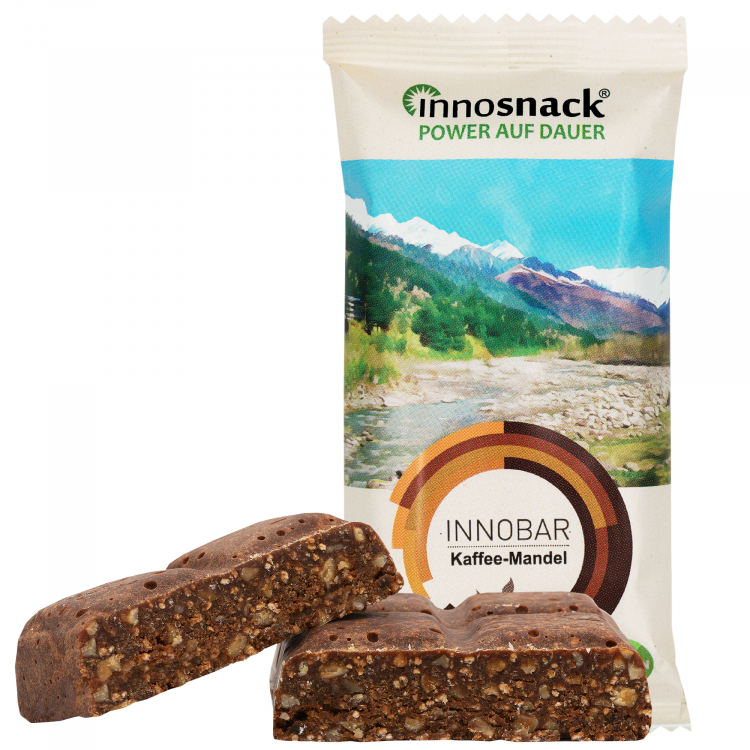 Innosnack Innobar Energieriegel l 65 g Riegel Kaffee-Mandel