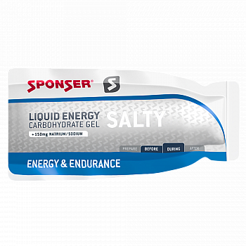 SPONSER Liquid Energy Gel SALTY