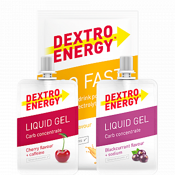 DEXTRO ENERGY Laufsport Paket | Training & Halbmarathon