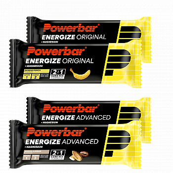 Powerbar Energize Riegel Testpaket | Maximale Vielfalt