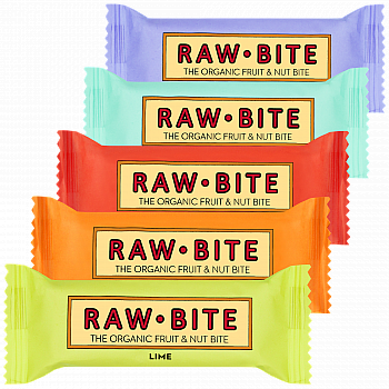 RAW BITE Organic Fruit & Nut Bite Testpaket | DE-KO-006