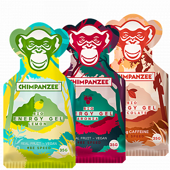 CHIMPANZEE Bio Energy Gel Testpaket | DE-KO-006