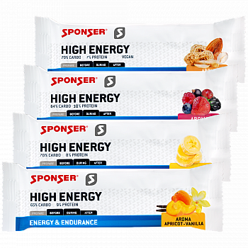 SPONSER High Energy Bar Testpaket