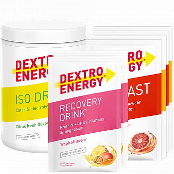 DEXTRO ENERGY Getrnke Testpaket | Maximale Vielfalt