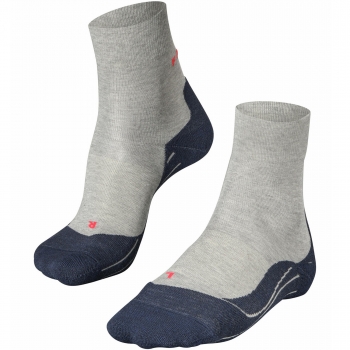 FALKE RU4 Mid Cut Socken Damen | Light Grey