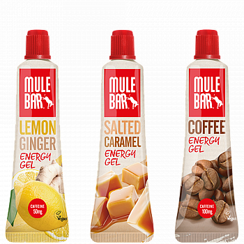 MULE BAR Energy Gel Testpaket | Sehr natrlich