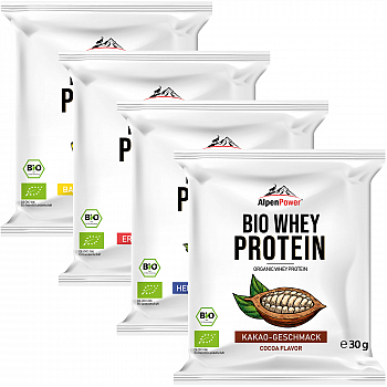 AlpenPower BIO Whey Protein Shake Testpaket | DE-KO-006