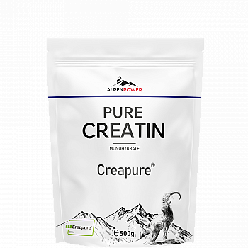 AlpenPower Pure Creatine Monohydrate | 100 % Creapure