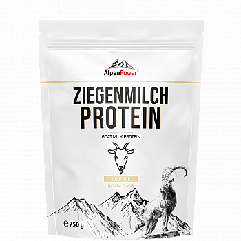 AlpenPower Ziegenmilch Protein | Gluten- und Sojafrei