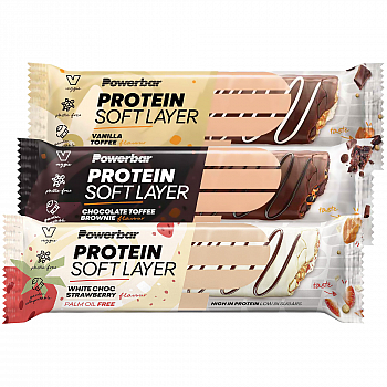 Powerbar PROTEIN Soft Layer Testpaket | Low in Sugar