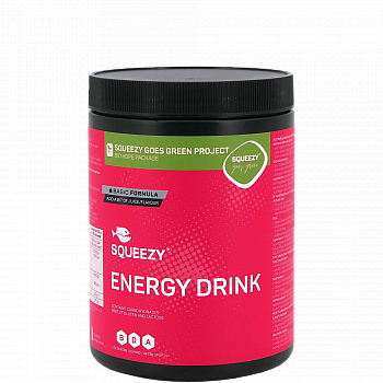 SQUEEZY Energy Drink | 650 g Dose | Basic Formula