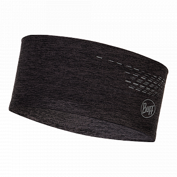 BUFF DryFlx Reflective Stirnband | Solid Black