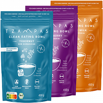 TZAMPAS Clean Eating Bowl Testpaket | DE-KO-006