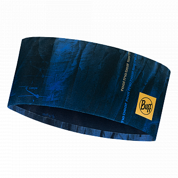 BUFF CoolNet UV Wide Headband | Arius Blue