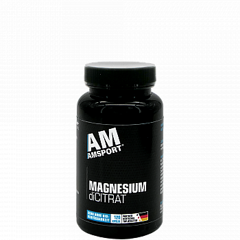 AMSPORT Magnesium diCITRAT Kapseln | Hohe Bioverfgbarkeit