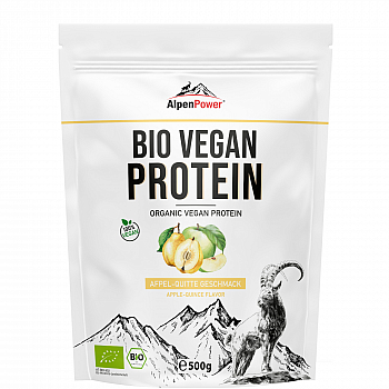 AlpenPower BIO Vegan Protein | DE-KO-006 | Ausverkauf MHD 31.03.25