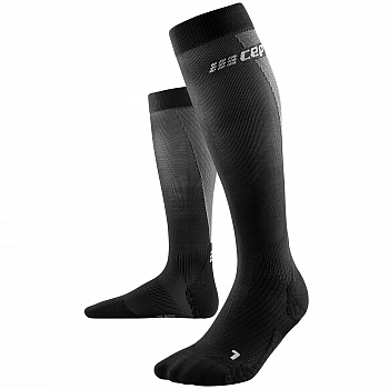 CEP Run Ultralight Compression Socks Herren | Black Grey