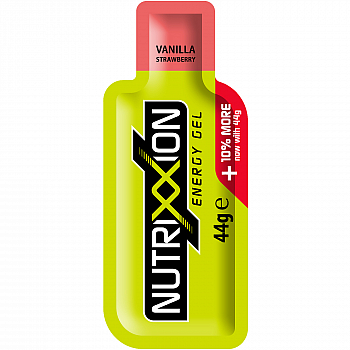 NUTRIXXION Energy Gel Vanille-Erdbeere | MHD 08.08.24