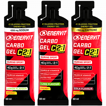 ENERVIT Carbo Gel C2:1 Pro Testpaket