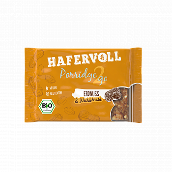 Hafervoll Porridge 2 Go Energy Bar | BIO DE-KO-006