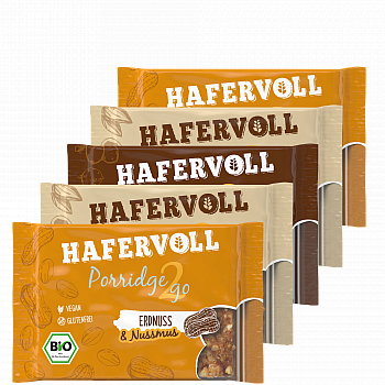 HAFERVOLL Porridge2Go Testpaket | BIO DE-KO-006