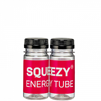 SQUEEZY Energy Tube Pulverampulle | 2 x 50 g Fllvolumen