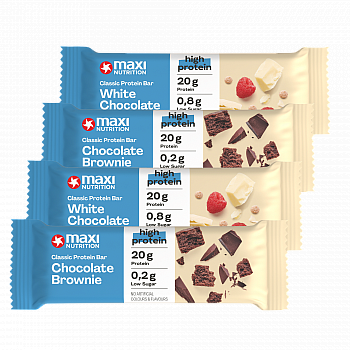 MAXI NUTRITION Classic Protein Bar Testpaket | 50 % Protein