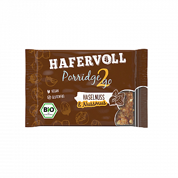 Hafervoll Porridge 2 Go Energy Bar | BIO DE-KO-006 | MHD 10/24 bis 11/24