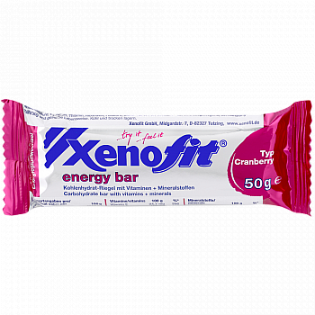 XENOFIT Energy Bar Riegel | Spezialpreis | MHD 31.03.25