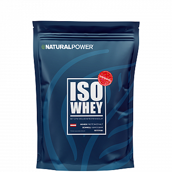 NATURAL POWER Whey Isolat Protein Shake | Ausverkauf | MHD 05/25 bis 08/25