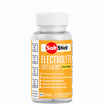 SALT STICK Fastchews | 60 Elektrolyte Kautabletten | MHD 03/25 bis 04/25