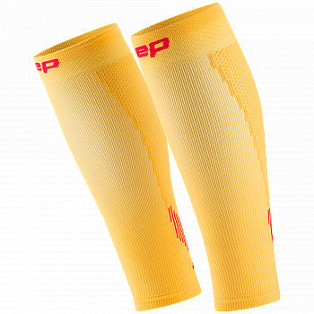 CEP Core Run 5.0 Compression Calf Sleeves Damen | Marigold-Burgundy