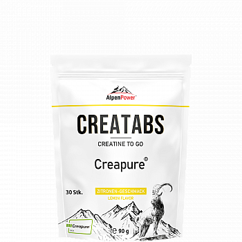 AlpenPower Creatabs | Creatine to go Kautabletten