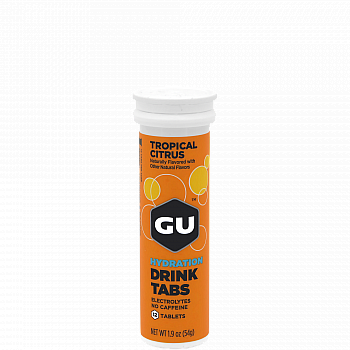 GU Elektrolyte Drink Tabs | Tropical Citrus | MHD 30.06.25