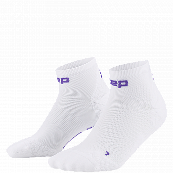 CEP Core Run Ultralight Low Cut Compression Socks Herren | White