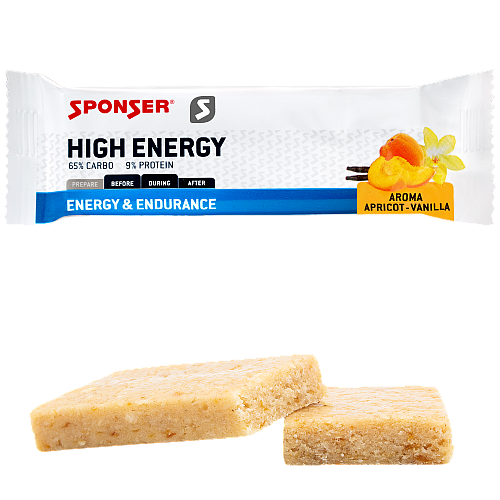 Sponser High Energy Bar Apricot-Vanilla (45 g)