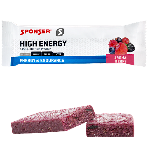 Sponser High Energy Bar Berry (45 g)