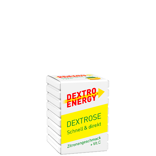 Dextro Energy Dextrose Wrfel Zitrone (46 g Wrfel)