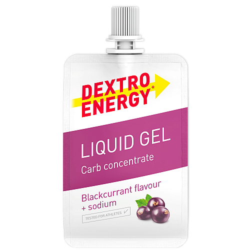 Dextro Energy Liquid Gel Black Currant (60 ml Beutel)