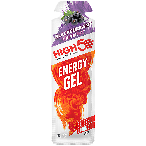 High5 Energy Gel Black Currant (40 g Beutel)