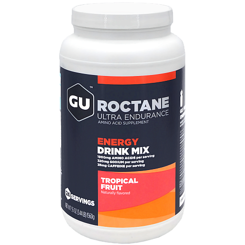 GU Roctane Energy Drink Mix Sportgetrnk Tropical Fruit (1560 g Dose)