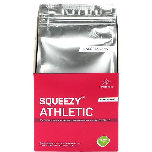 SQUEEZY Athletic Mahlzeitersatz | Mit Stevia