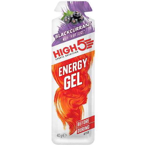 High5 Energy Gel Blackcurrant (40 g Beutel)