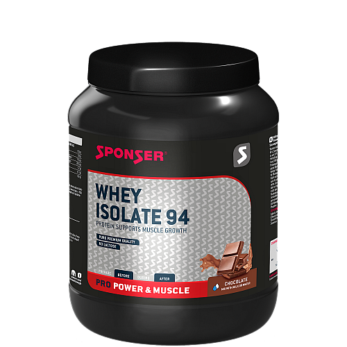 Sponser Whey Isolate 94 Proteinshake Schokolade (850 g Dose) 