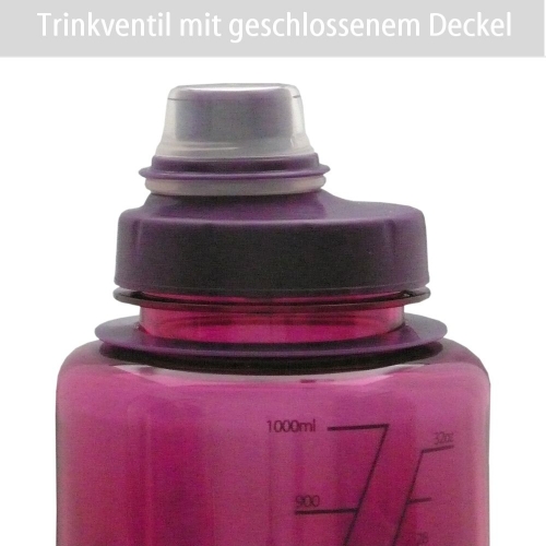 NATHAN Tritan Flasche Super Shot 1,5 Liter *Narrow Mouth* - Bild 3