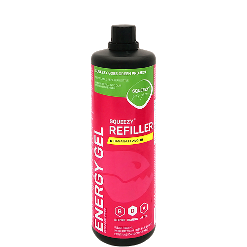 SQUEEZY Energy Gel Refiller | 500 ml Nachfllflasche