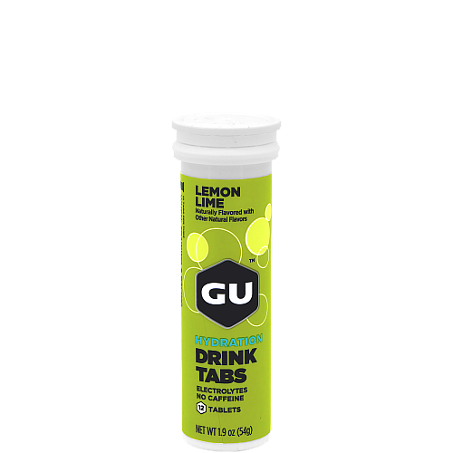 GU Elektrolyte Drink Tabs | Brausetabletten Lemon Lime