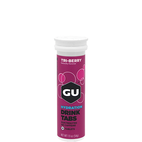 GU Elektrolyte Drink Tabs | Brausetabletten Tri Berry