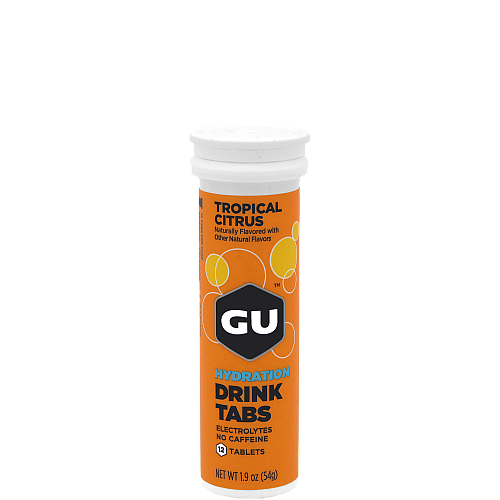 GU Elektrolyte Drink Tabs | Brausetabletten Tropical Citrus