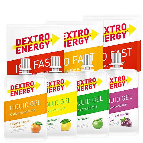 DEXTRO ENERGY Laufsport Paket | Marathon & Trailmarathon